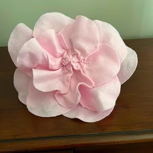 Pink Flower Headband- Tracey Vest (Etsy)